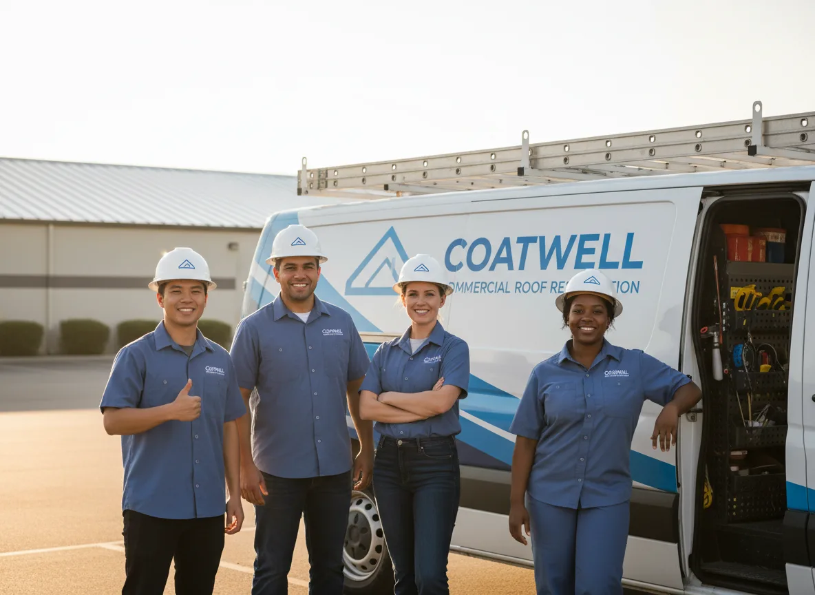 Commercial roof coating company in Wilmette, IL